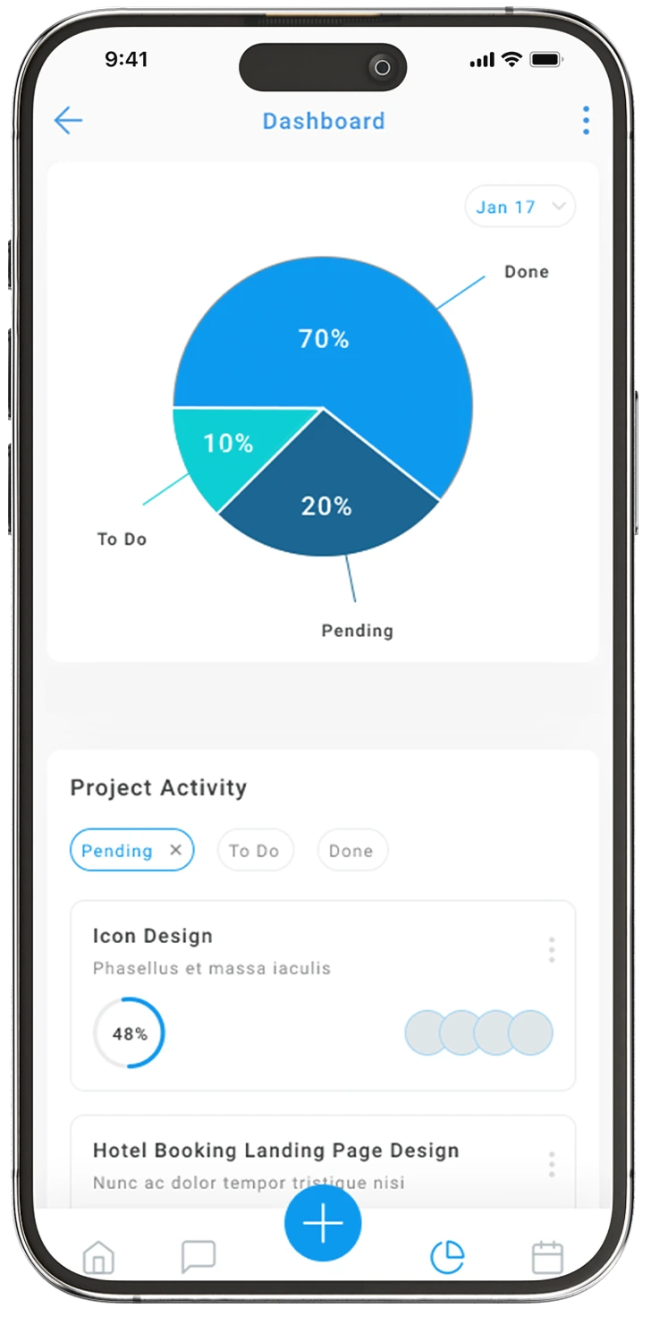 Center Phone UI