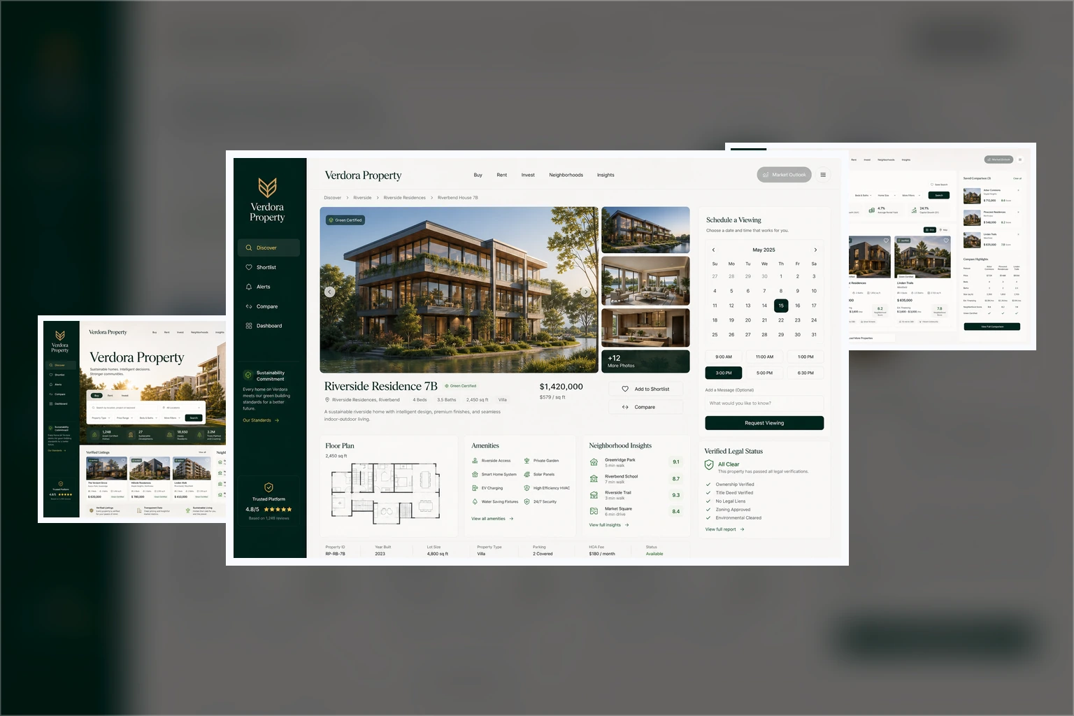 Giao diện website dự án mẫu 4 - Thiết kế bởi Winterfrost