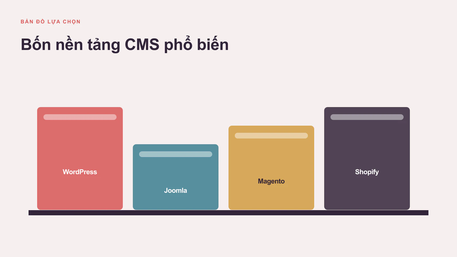 Các Nền Tảng CMS Phổ Biến