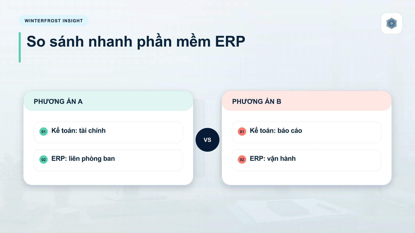 So Sánh Nhanh Phần Mềm ERP Và Phần Mềm Kế Toán